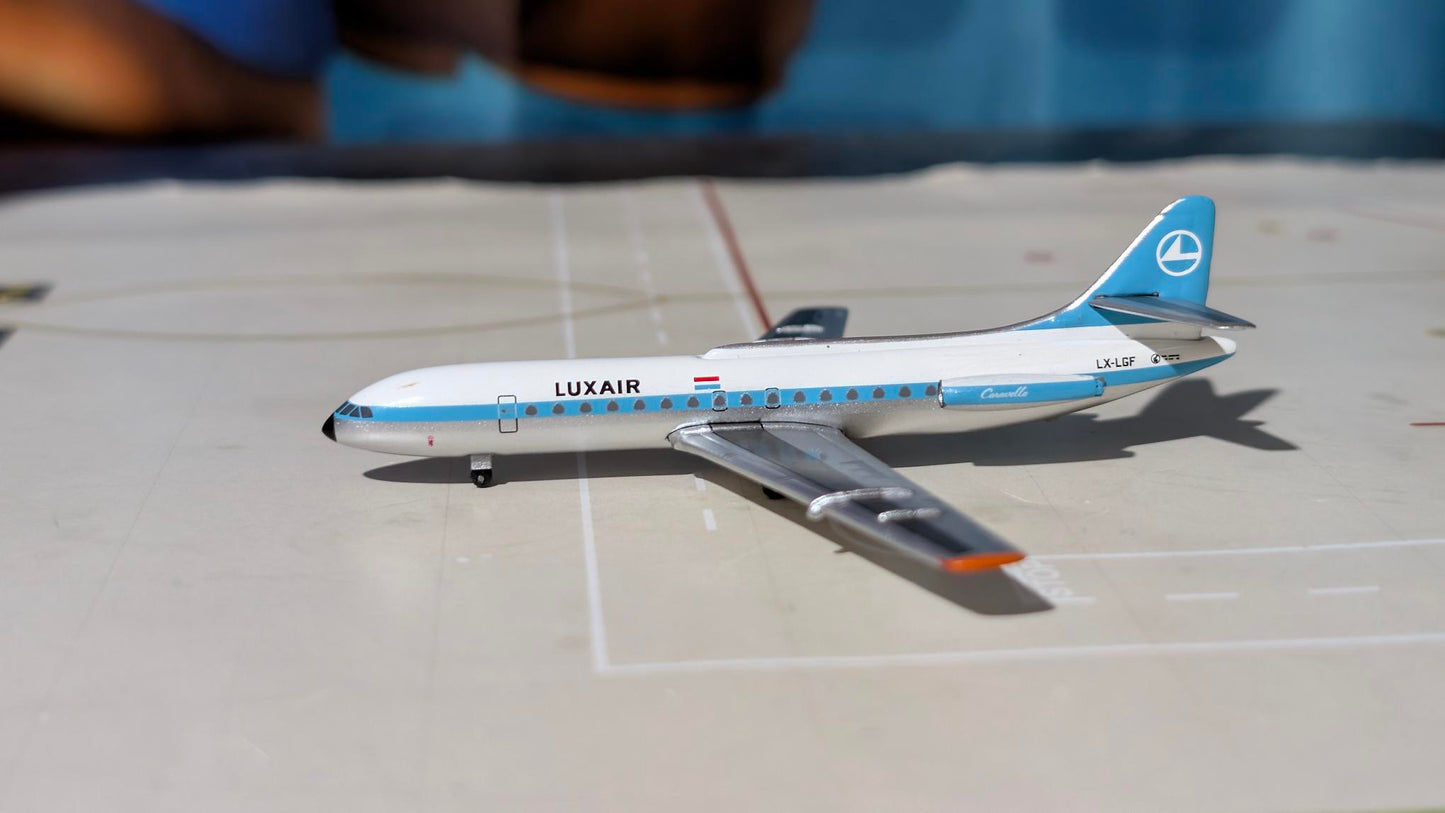 Aeroclassics Luxair VIR LX-LGF 1970s colors 1:400