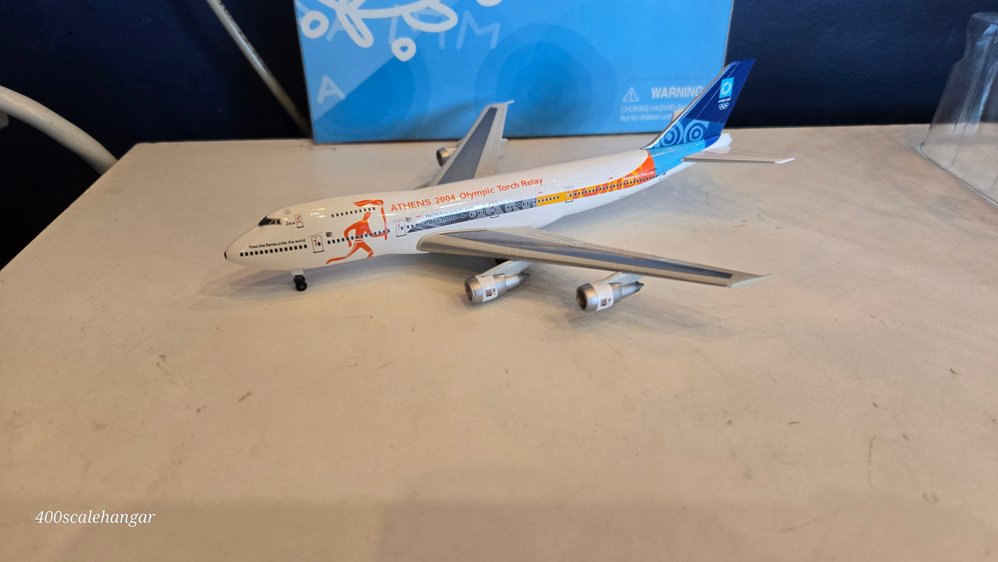Net Models Air Atlanta Icelandic Boeing 747-200 “Athens 2004” TF-ARO
