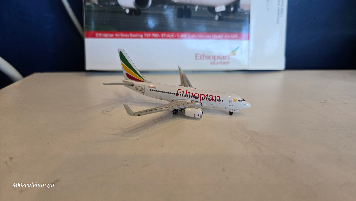 Gemini Jets Ethiopian Airlines Boeing 737-700W ET-ALK