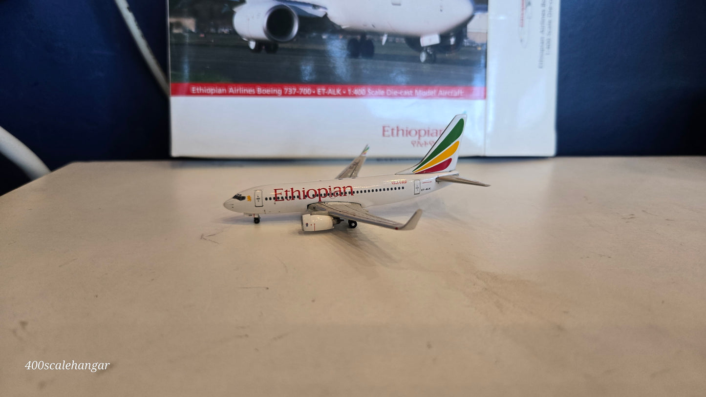 Gemini Jets Ethiopian Airlines Boeing 737-700W ET-ALK