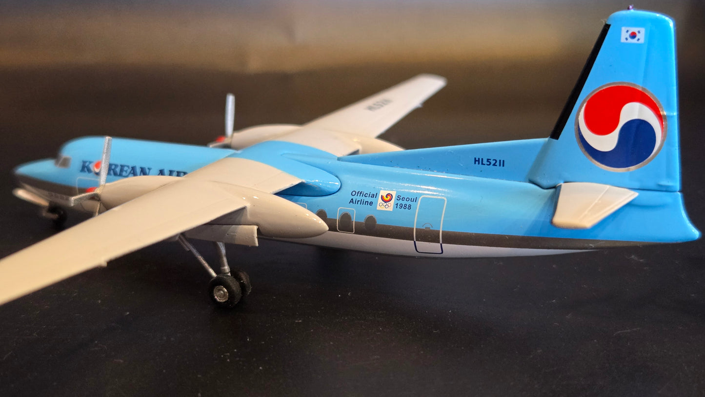 Western Models Korean Airlines Fokker F-27 HL6211 - 1/200