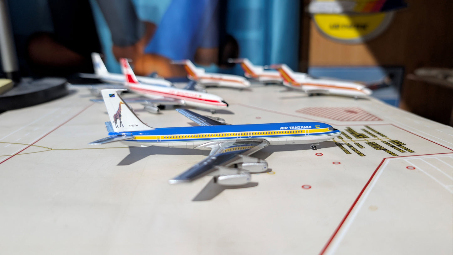 Aeroclassics Air Tanzania B707-320 N752TW in 1.400 scale.