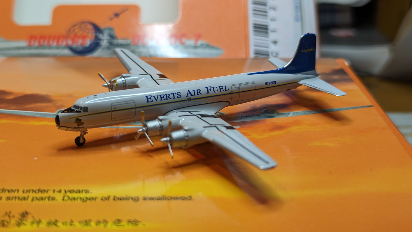Aeroclassics Everts Air Fuel Douglas DC-6A "The Aviator" N7780B