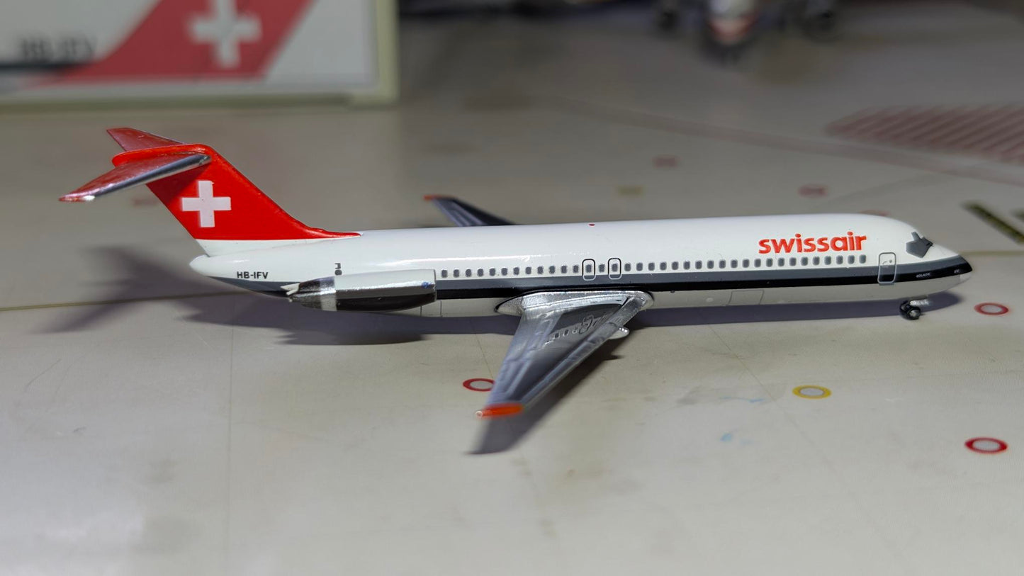 Aeroclassics Swissair DC-9-30 HB-IFV in 1.400 scale.
