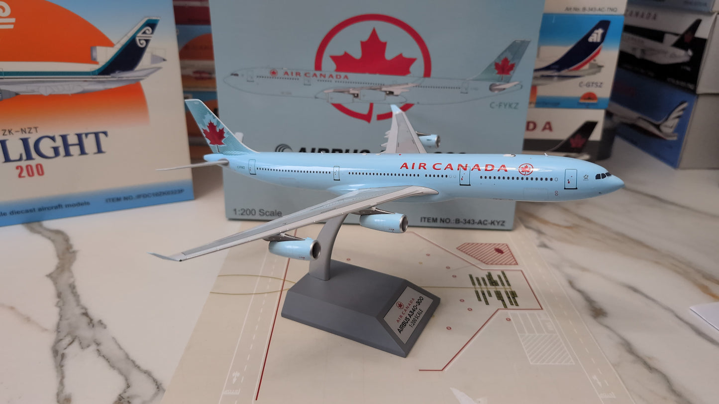 Inflight 200 Air Canada A340-300 C-FYKZ