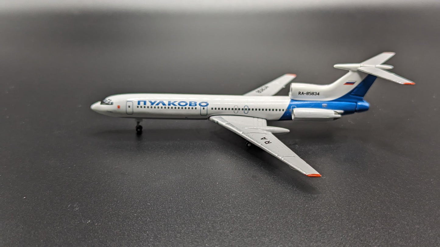 Aeroclassics Hangar Club #59 Pulkovo Airlines Tupolev TU-154M RA-85834