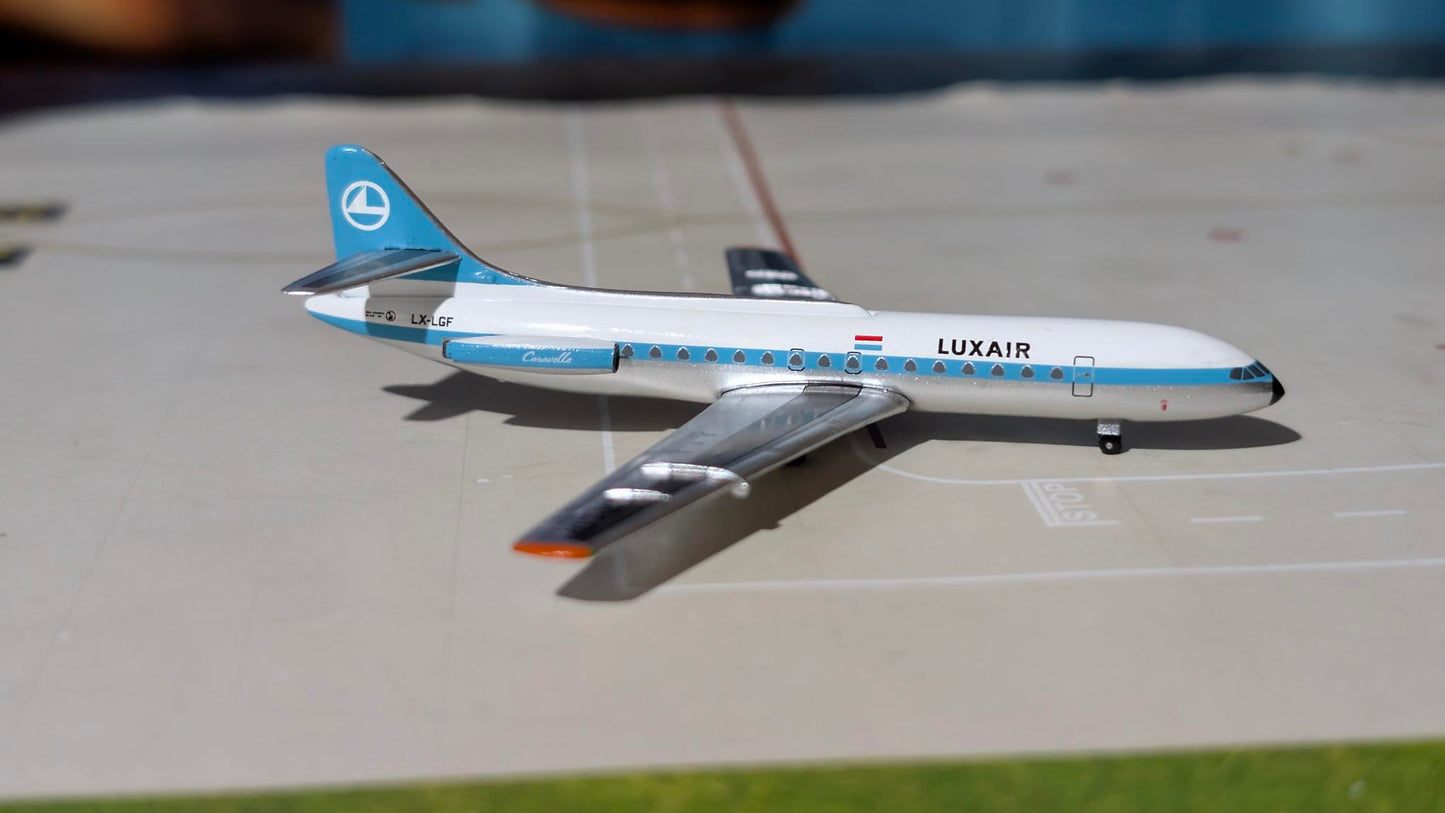 Aeroclassics Luxair VIR LX-LGF 1970s colors 1:400