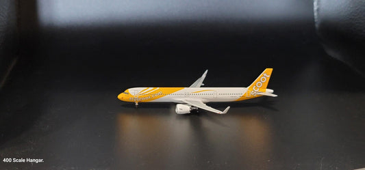 Aeroclassics Scoot Airbus A321neo 9V-NCD *DAMAGED BOX*