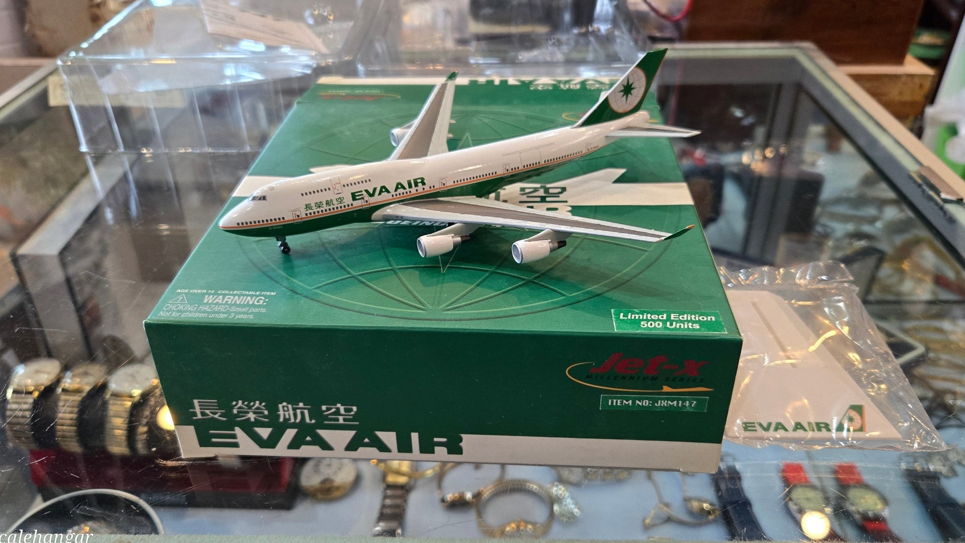 Jet X EVA Air Boeing 747-400 B-16463 – North Pacific Diecast