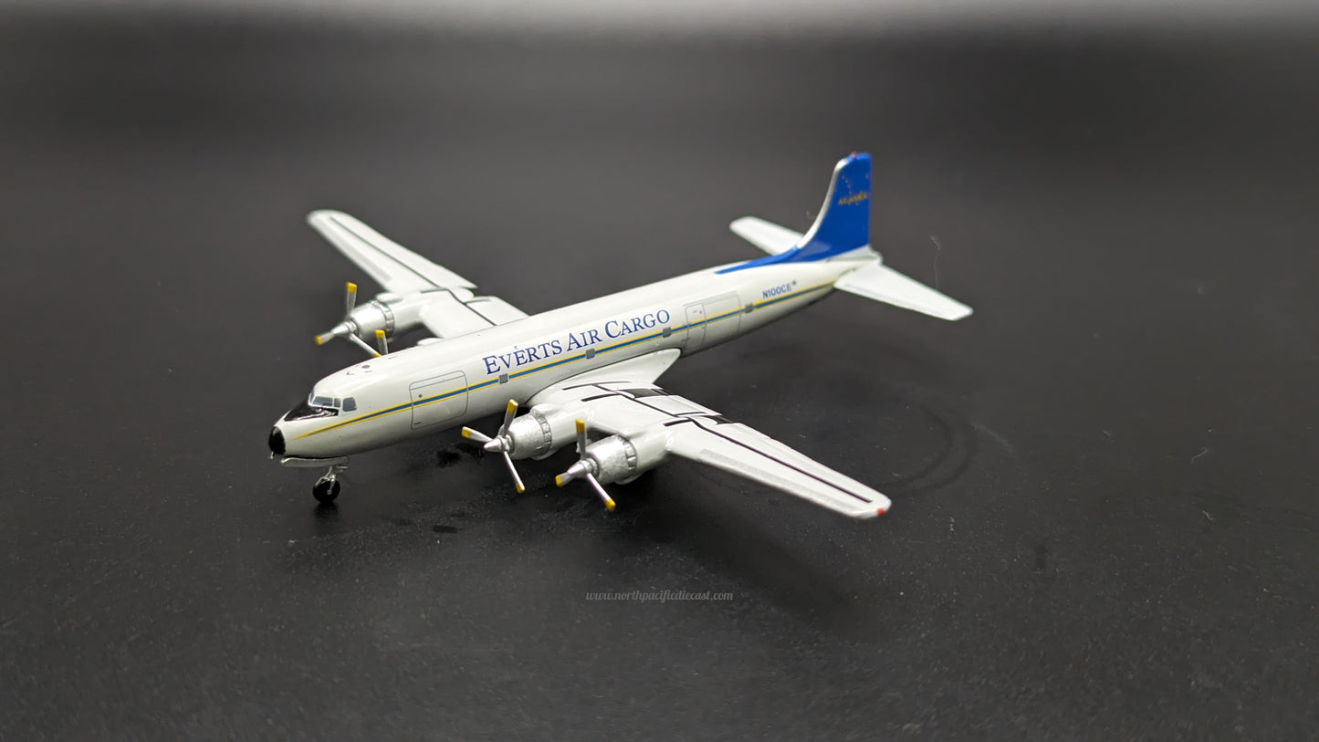 Aeroclassics Everts Air Cargo Douglas C-118A Liftmaster N100CE *DAMAGED BOX*