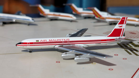 Aeroclassics Air Mauritius B707-420 G-ARWD in 1.400 scale.