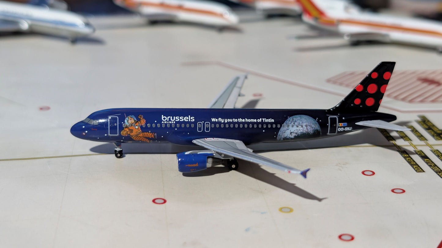 Aeroclassics Brussels Airlines OO-SNJ in 1.400 scale.