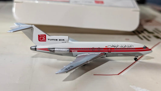 Aeroclassics Tunisair B727-100 TF-VLS in 1.400 Scale.