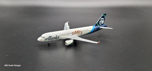 Aeroclassics Alaska Airlines Airbus A320-200 "San Fransico Giants" N855VA