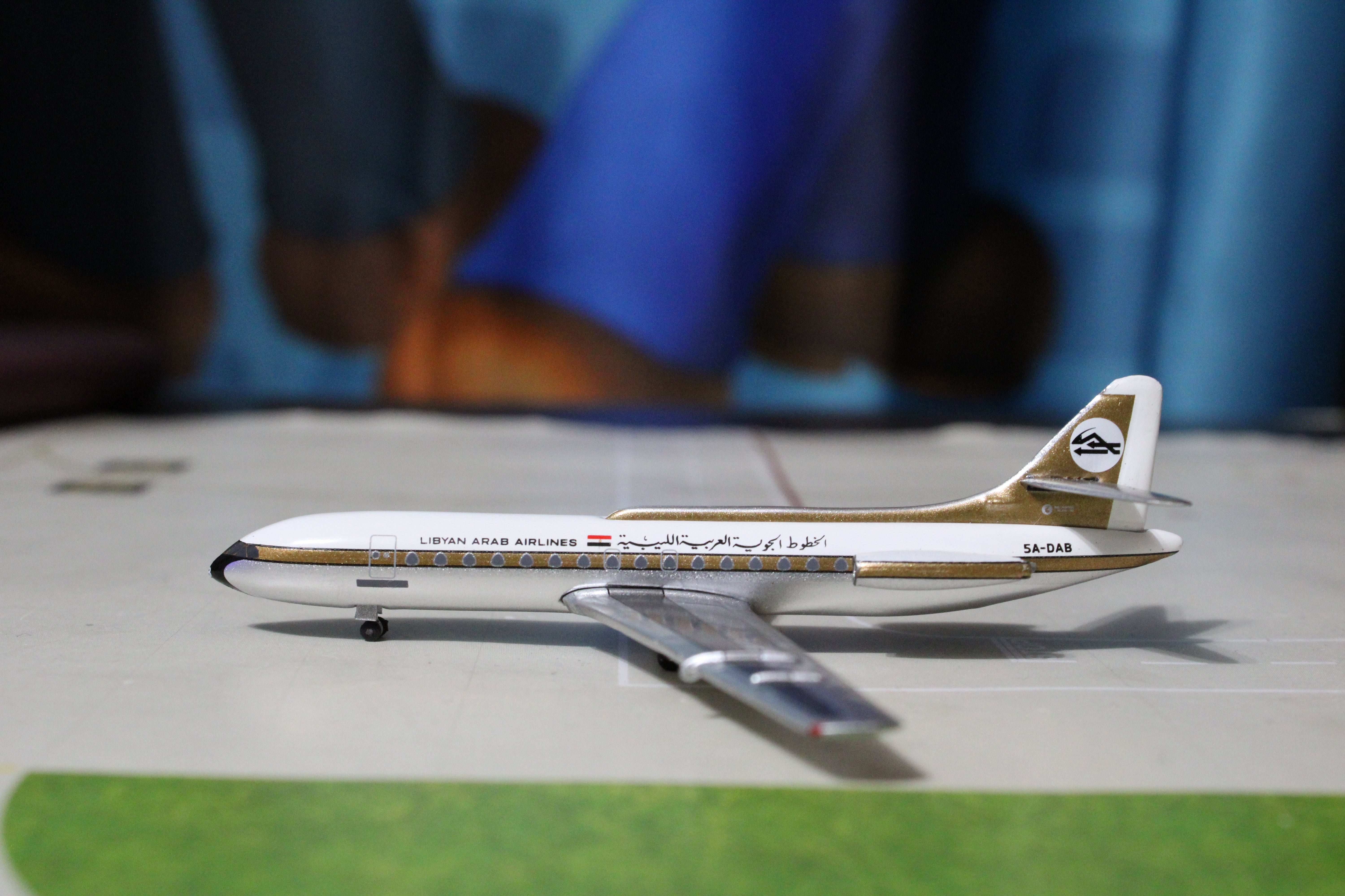 Aeroclassics Libyan Arab Airlines Sud Aviation SE-210 Caravelle 5A-DAB ...