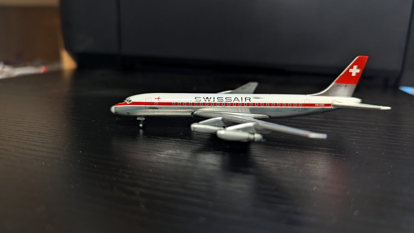 Gemini jets Swissair Douglas DC-8-32 HB-IDA