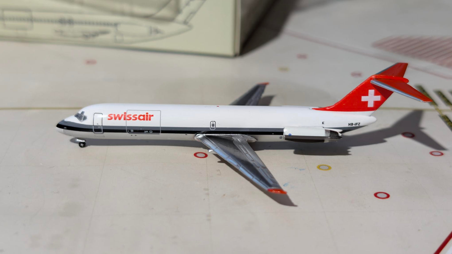 Aeroclassics Swissair DC-9-30F HB-IFZ in 1.400 scale.
