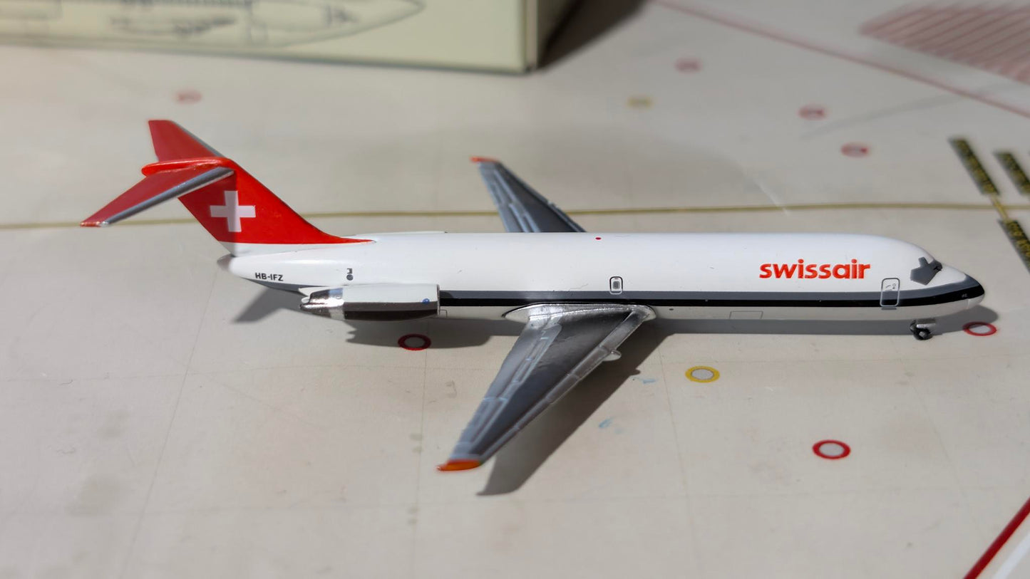 Aeroclassics Swissair DC-9-30F HB-IFZ in 1.400 scale.