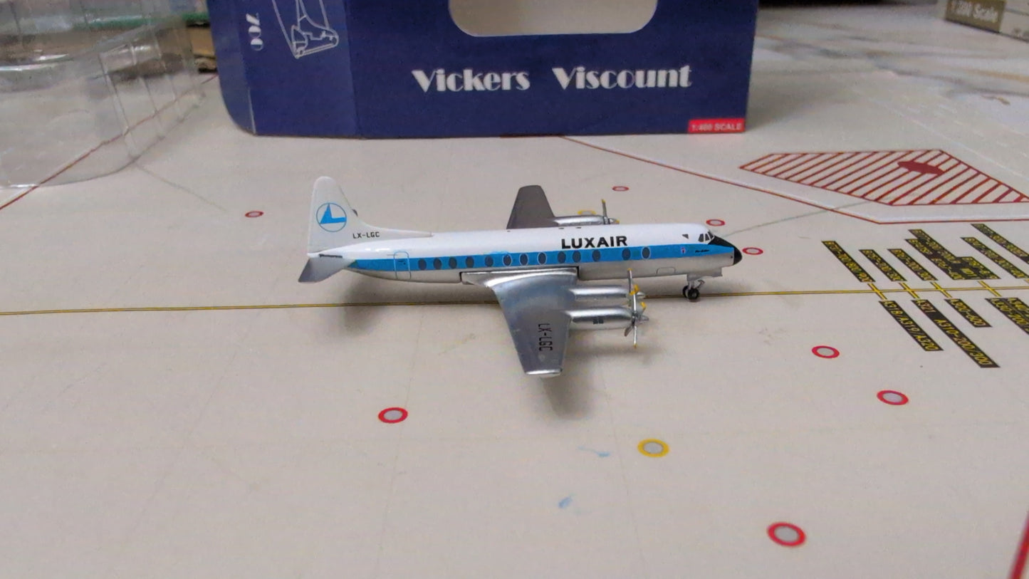 Aeroclassics Luxair LX-LGC Vickers Viscount 800