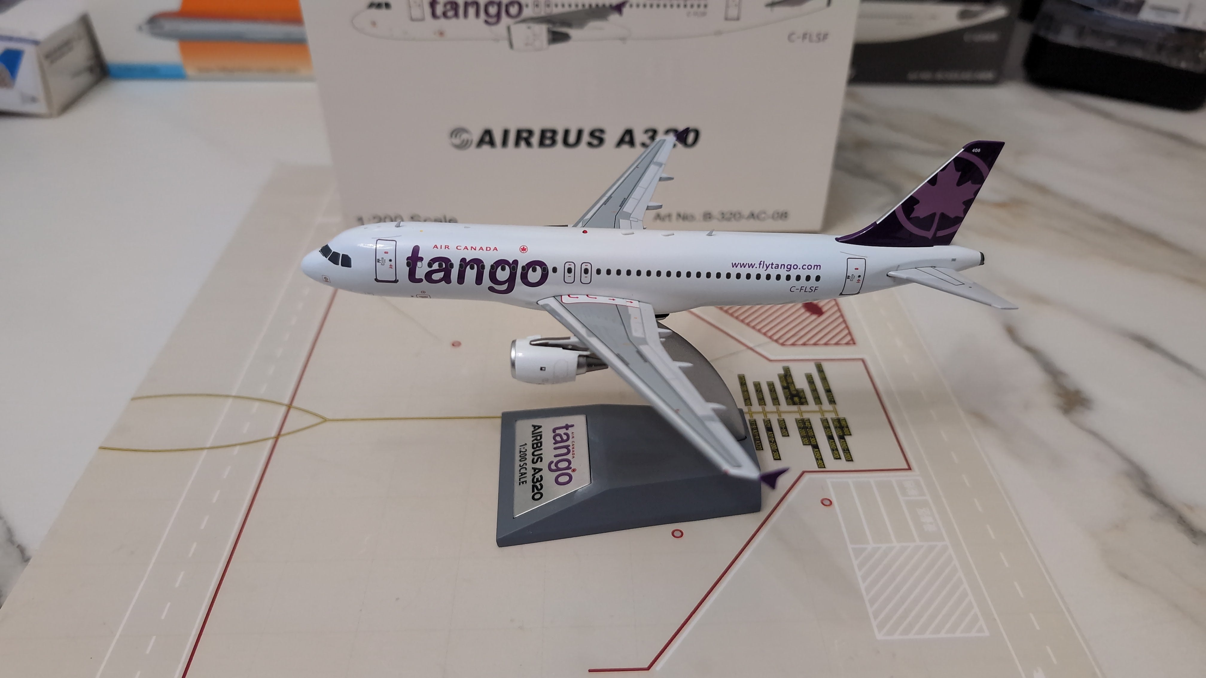 Inflight 200 Air Canada Tango Airbus A320 C-FLSF - 1/200 – North ...