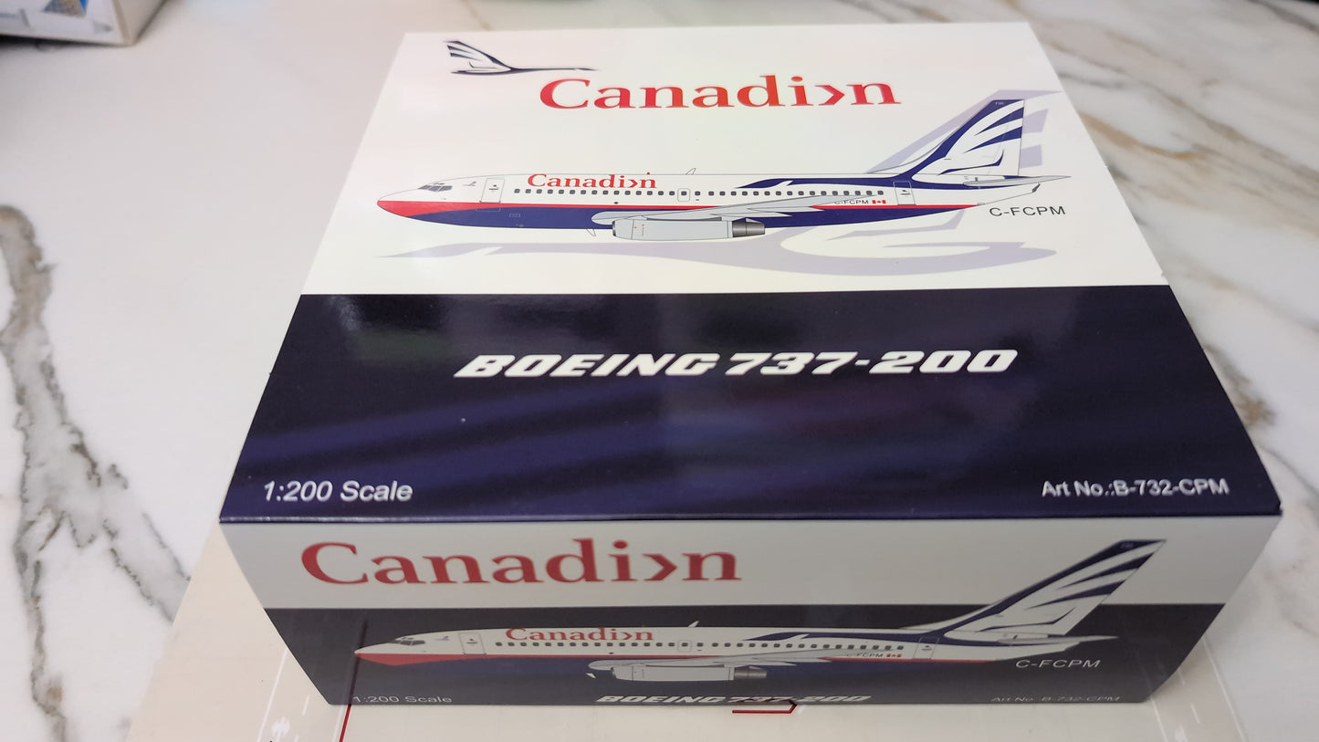 Inflight 200 Canadian B737-200 1.200 scale.