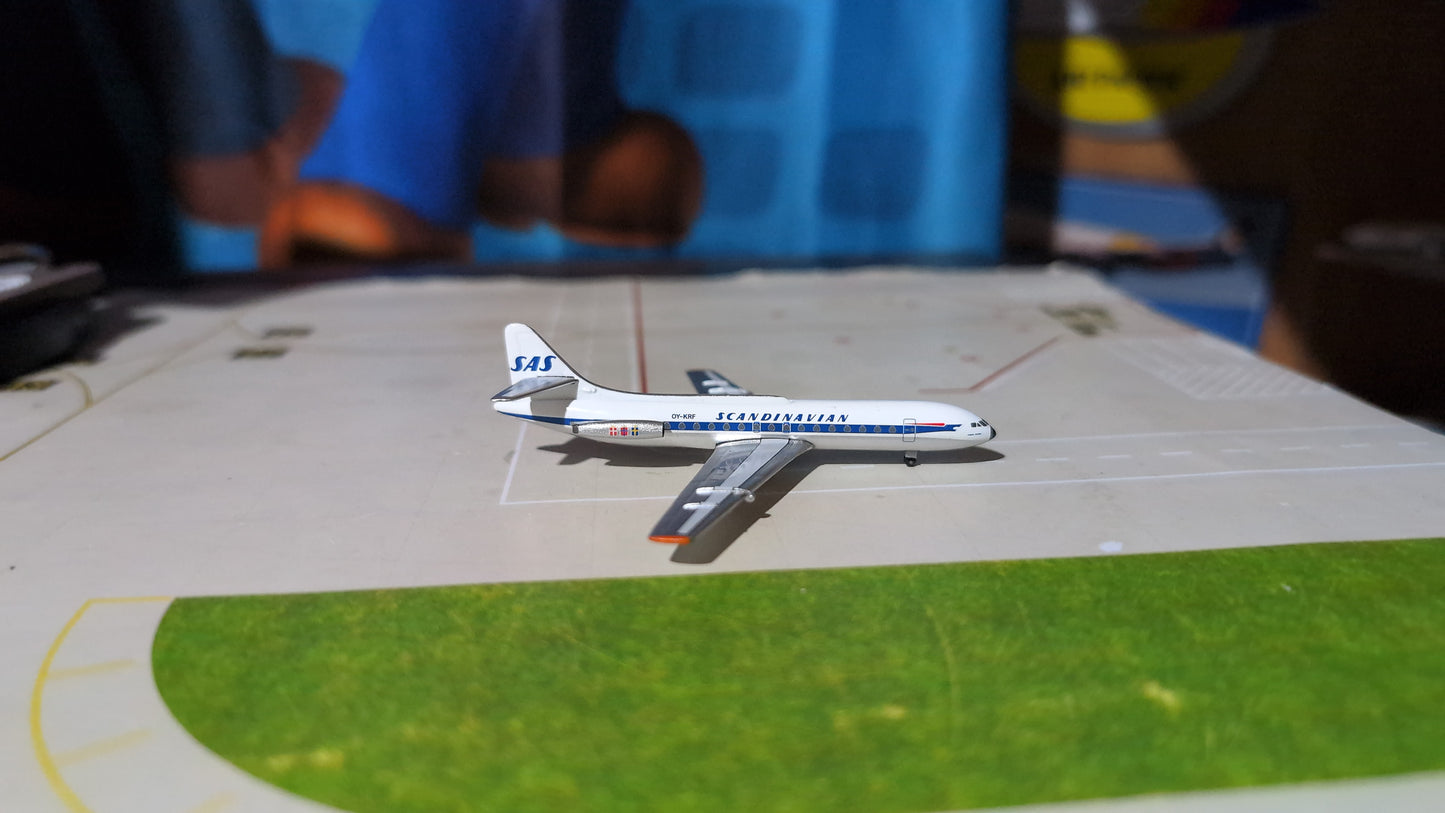 Aeroclassics Scandinavian Airlines SAS Sud Aviation SE-210 III Carvelle