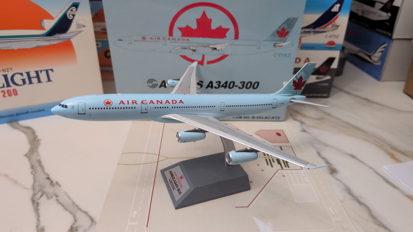 Inflight 200 Air Canada A340-300 C-FYKZ