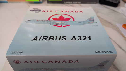 Inflight 200 Air Canada A321 C-GUIB 75th Ann tail.