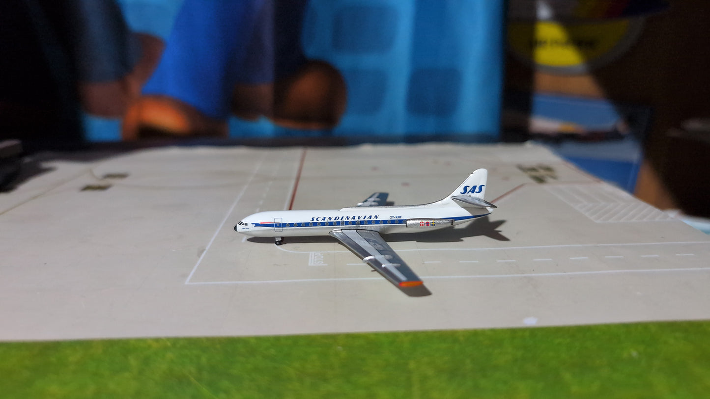 Aeroclassics Scandinavian Airlines SAS Sud Aviation SE-210 III Carvelle