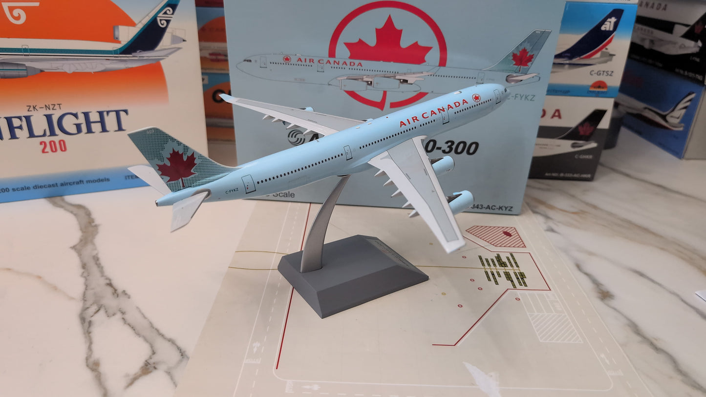 Inflight 200 Air Canada A340-300 C-FYKZ