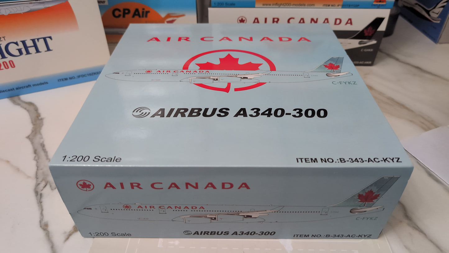 Inflight 200 Air Canada A340-300 C-FYKZ
