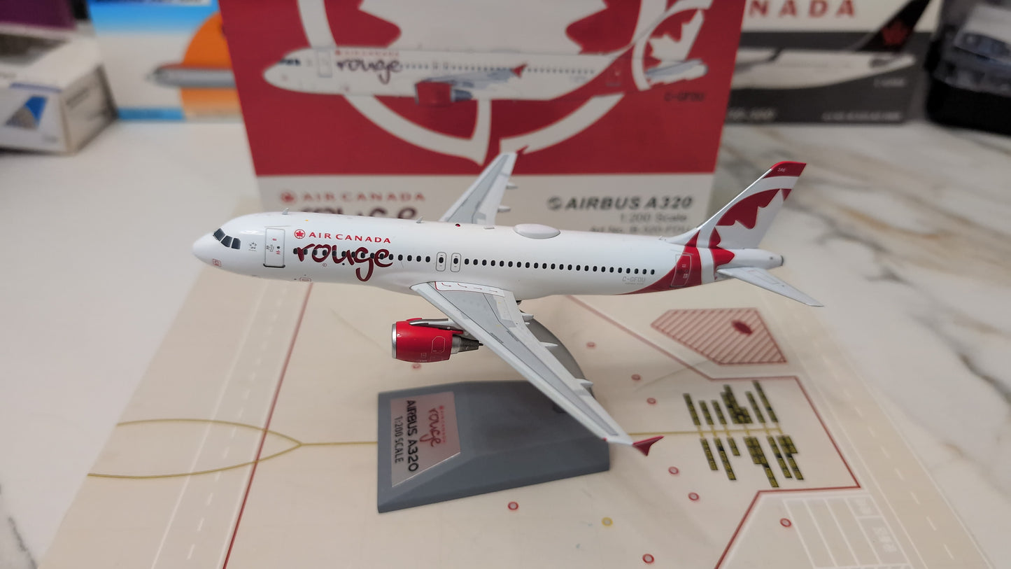 Inflight 200 Air Canada Rouge Airbus A320 C-GFDU - 1/200