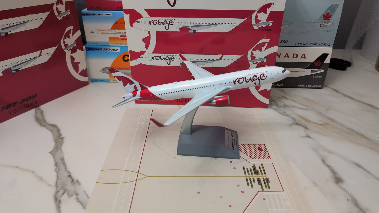 Inflight 200 Air Canada Rouge Boeing 767-300/w C-FMLV - 1/200