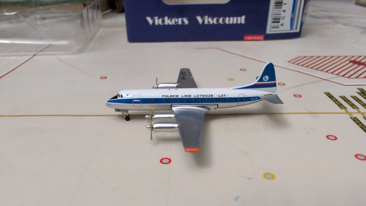 Aeroclassics LOT Vickers Viscount 800 SP-LBV